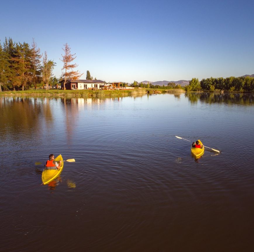 Laguna de La Sirca al atardecer
