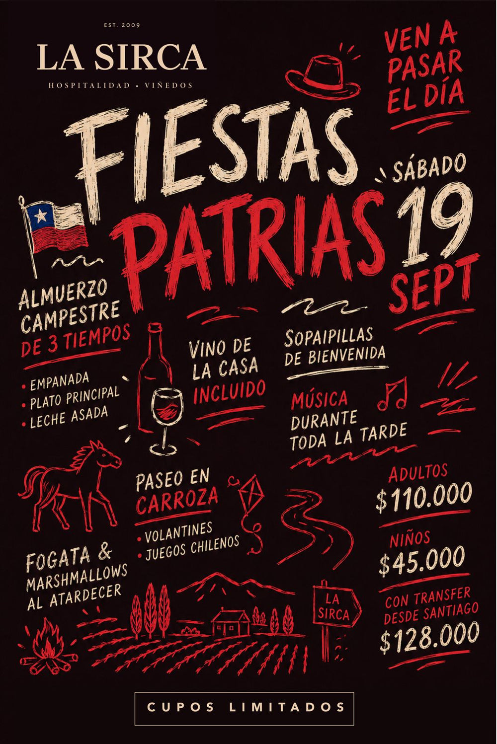 Fiestas Patrias en La Sirca!